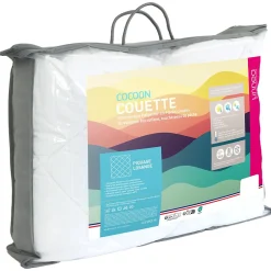 Linnea Couette été 140x200 cm COCOON garnissage fibre polyester 200g/m2