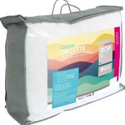Linnea Couette été 200x200 cm COCOON garnissage fibre polyester 200g/m2