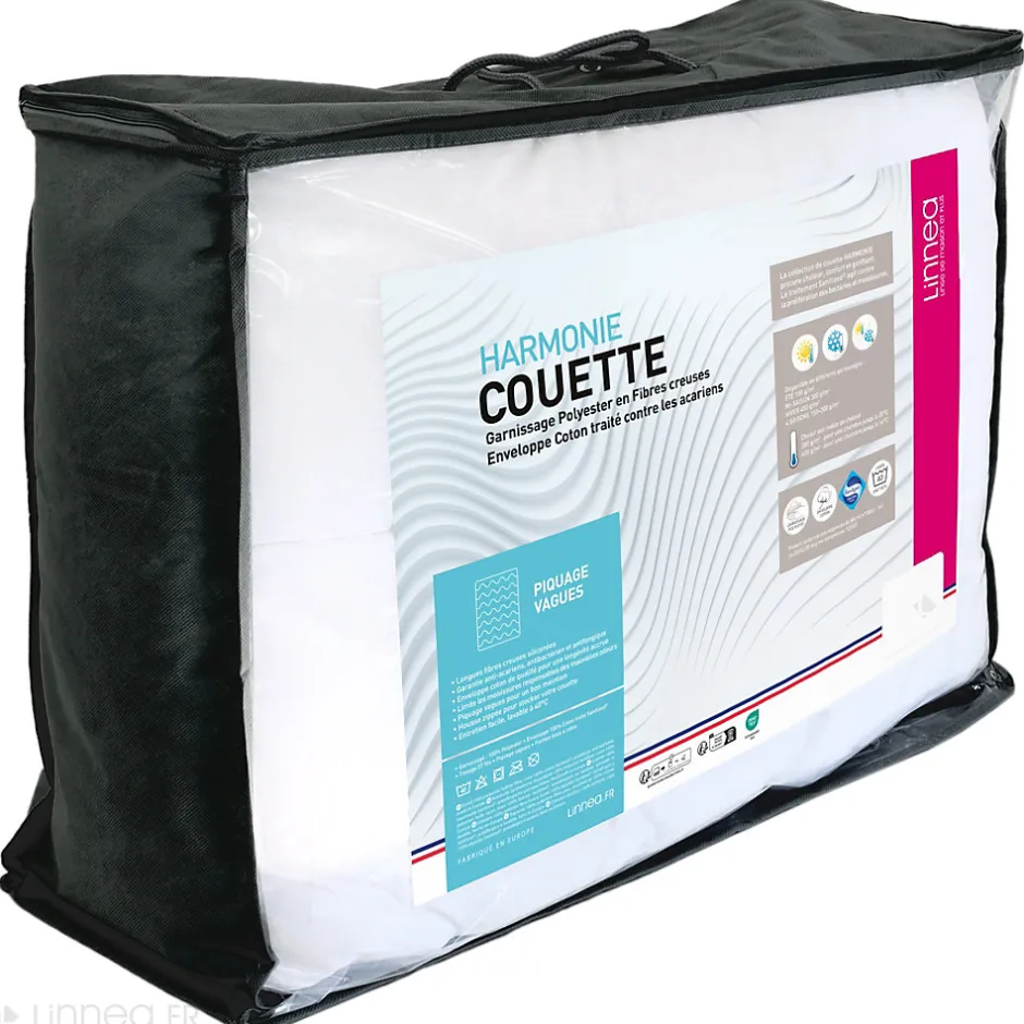 Linnea Couette été 280x240 cm HARMONIE garnissage fibre polyester 150g/m2