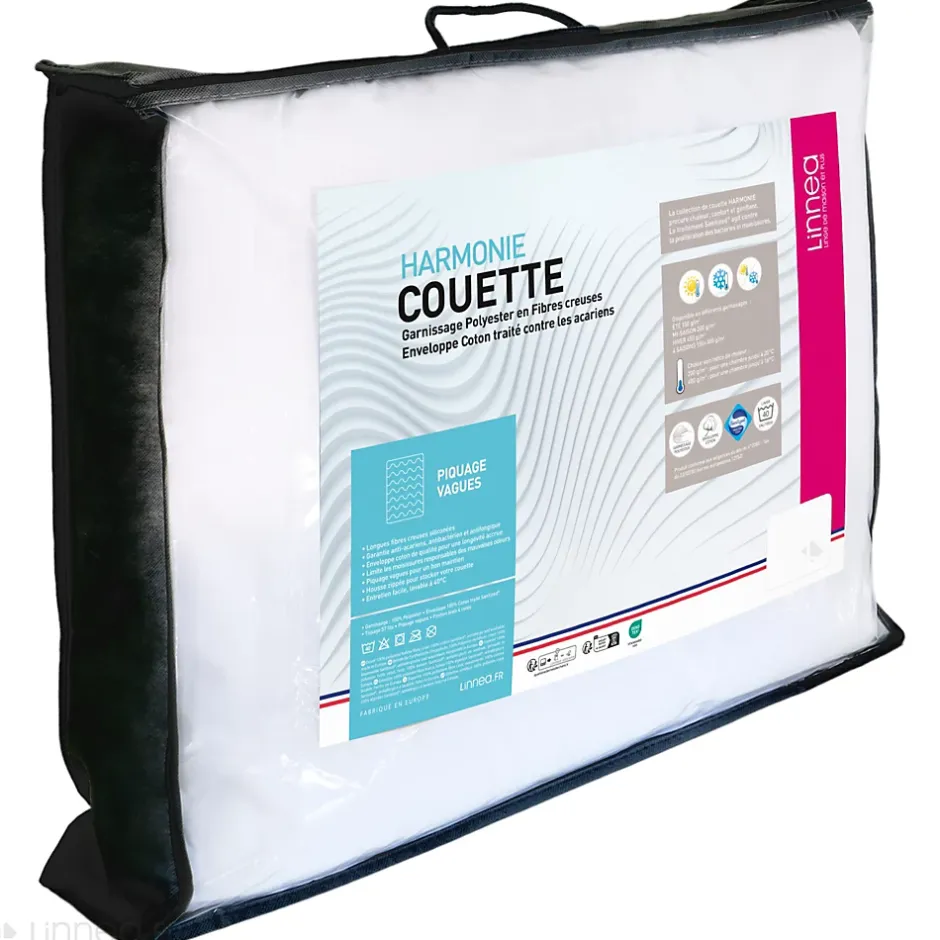 Linnea Couette été 160x200 cm HARMONIE garnissage fibre polyester 150g/m2 Hot