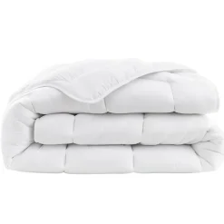 Abeil Couette tempérée 240 x 260 cm coton blanc Outlet
