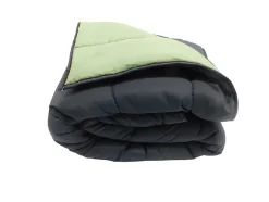 Mortreux Couette tempérée Bicolore Noir / vert - 2 personnes 220 x 240 - 12977-11 Online