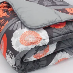 Mortreux Couette Tempérée Imprimée Japonisant/gris - 1 Personne 140 x 200 - 10407 New