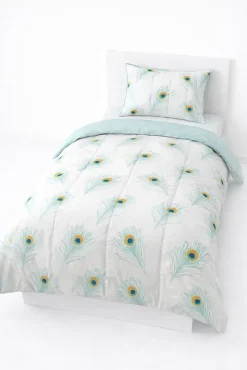 Mortreux Couette Tempérée Imprimée Plumes/plumes - 1 personne 140 x 200 - 12966-1 Discount