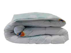 Mortreux Couette Tempérée Imprimée Plumes/plumes - 1 personne 140 x 200 - 12966-1 Discount