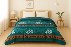 Mortreux Couette Tempérée Imprimée Végetal - 1 ou 2 Personnes 200x200 - 20895 Discount