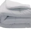 Mortreux Couette tempérée microfibre blanche - 1 personne 140 x 200 - 13064 New