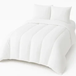 Mortreux Couette tempérée Microfibre Anti acariens - 1 personne 140 x 200 - 20717 Online