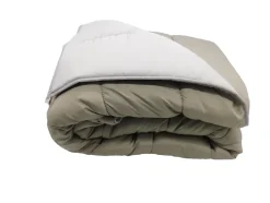 Mortreux Couette tempérée Taupe / Gris perle - 2 personnes 220 x 240 - 12977-10 Best