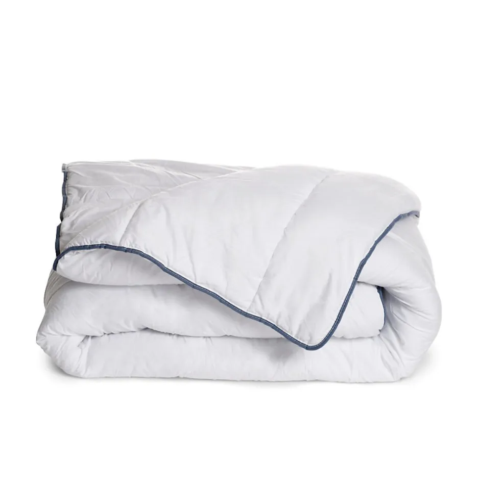Bleu Calin Couette Tempérée 200x200cm Garnissage 300g/m2