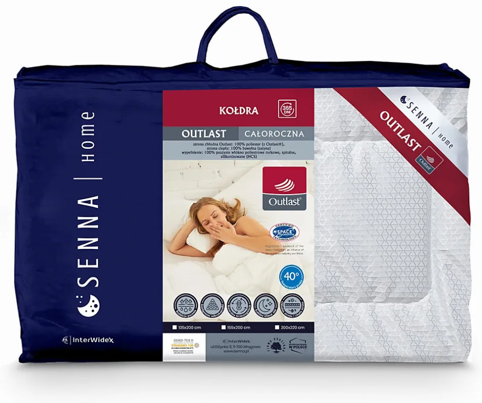 Senna Home Couette toute l'année 155x200cm OUTLAST
