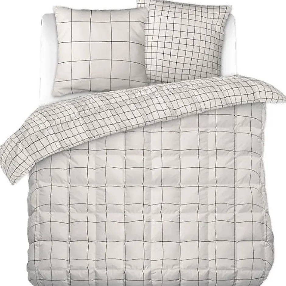L'Effet Papillon Couette toutes dimensions "Carrie Pampa" Réversible 100% Coton / 57 Fils/cm² - - 240 x 260 cm pour lit King size