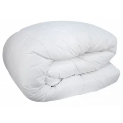 Bleu Calin Couette toutes saisons microfibre 140 x 200 cm pour lit 1 place 90 x 190 cm New
