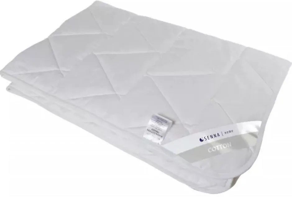 Senna Home Couette toutes saisons 155x200 COTON Blanc