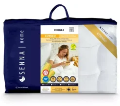 Senna Home Couette toutes saisons 155x200 CORNEO Blanc Best