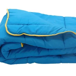 Mortreux Couette ultra légère Bleu pétrole - 1 personne 140x200 - 13109 Discount
