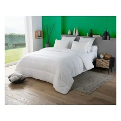 Dodo Couette Victoria 220x240 cm - - temperée - garnissage 100% Polyester - 2 personnes - blanc