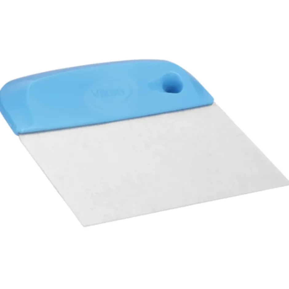 Vikan Coupe-Pâte-Racloir lame en acier inoxydable flexible 146 mm Bleu New