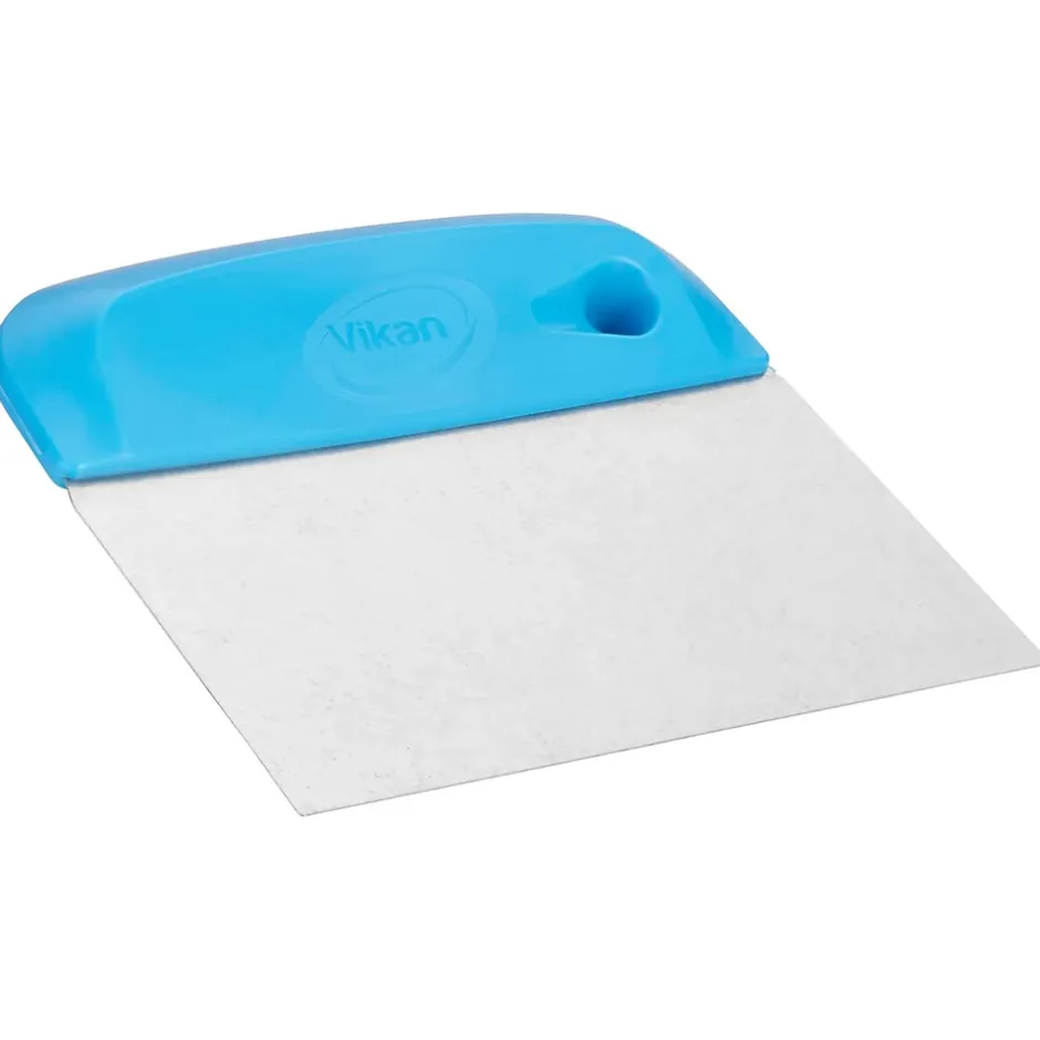 Vikan Coupe-Pâte-Racloir lame en acier inoxydable flexible 146 mm Bleu New