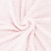 Springos Couverture - - Zigzag - 70 x 160 cm - Rose pastel - Douce et chaude New