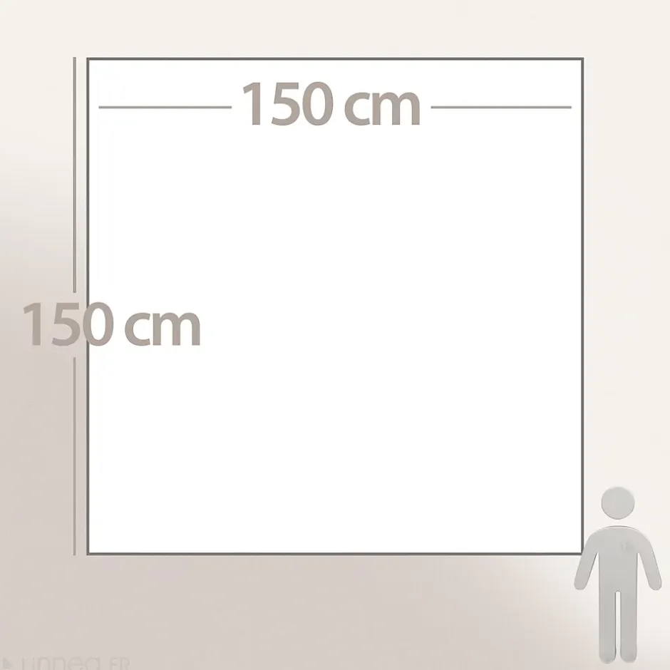 Linnea Couverture courtepointe en mousseline de coton 150x150 cm + 5 cm ELZA vert mousse New