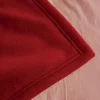Toison d'Or Couverture en polaire confort (180x220 cm - Terracotta) New