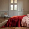Toison d'Or Couverture en polaire confort (220x240 cm - Terracotta) Hot