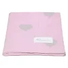 Kindsgut Couverture enfant cœurs 100 x 80 cm