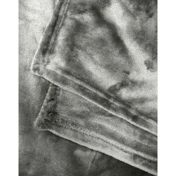 Toison d'Or Couverture microflanelle 220x240 cm gris