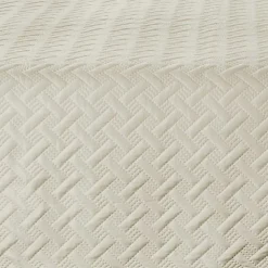 Linder Couverture molletonné surpiquage graphique (180x240 cm - Beige) Clearance