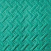Linder Couverture molletonné surpiquage graphique (150x150 cm - Vert) Online