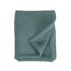 Sacasa Couverture plaid verte 130x170cm PANORA - Online