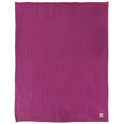 Linnea Couverture polaire luxe 180x220 cm 100% polyester 430g/m2 NARVIK Violet Prune New