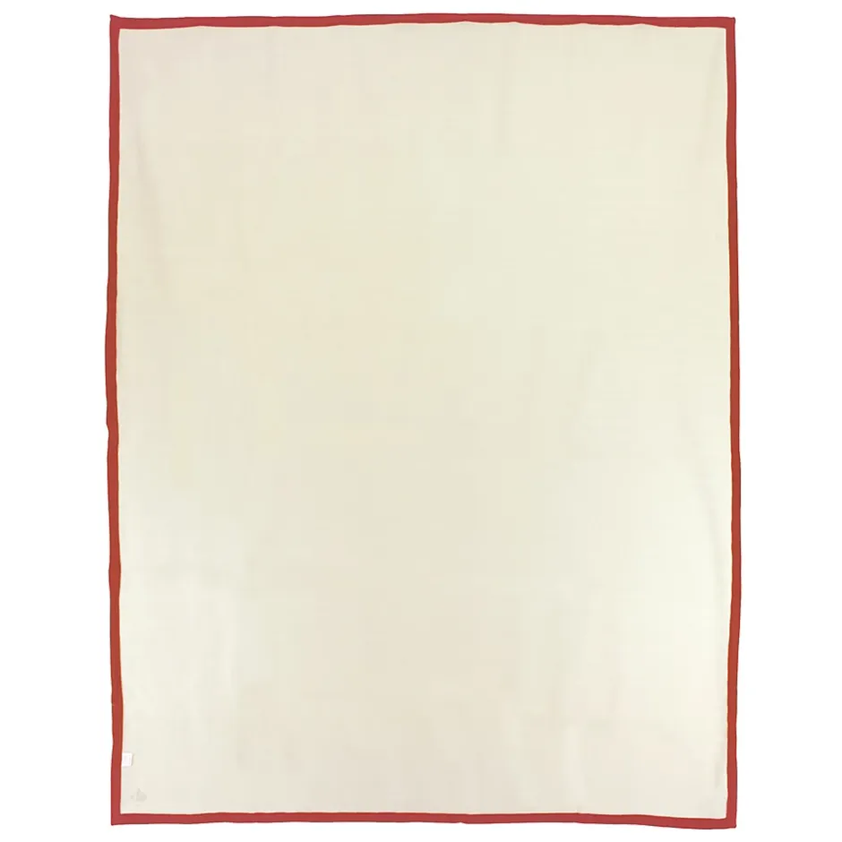 Linnea Couverture polaire luxe 180x220 cm NARVIK Gingembre/Naturel Sale
