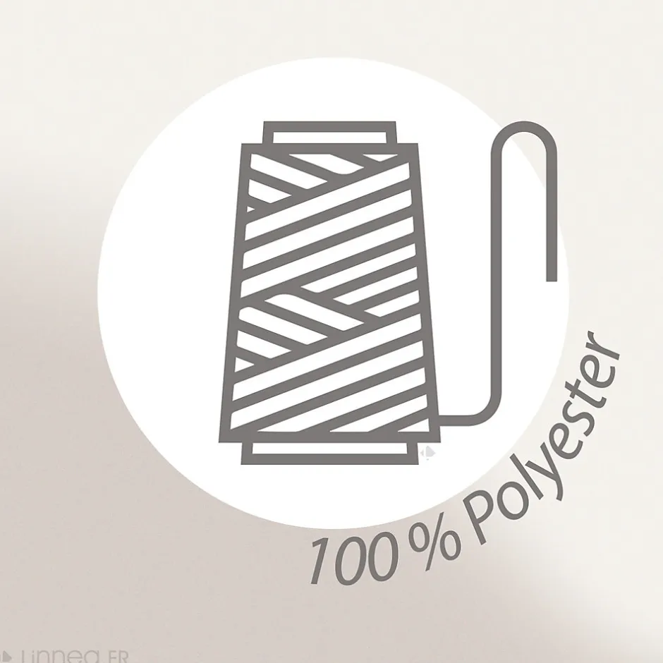 Linnea Couverture polaire microvelours 240x260 cm VELVET Jaune Miel