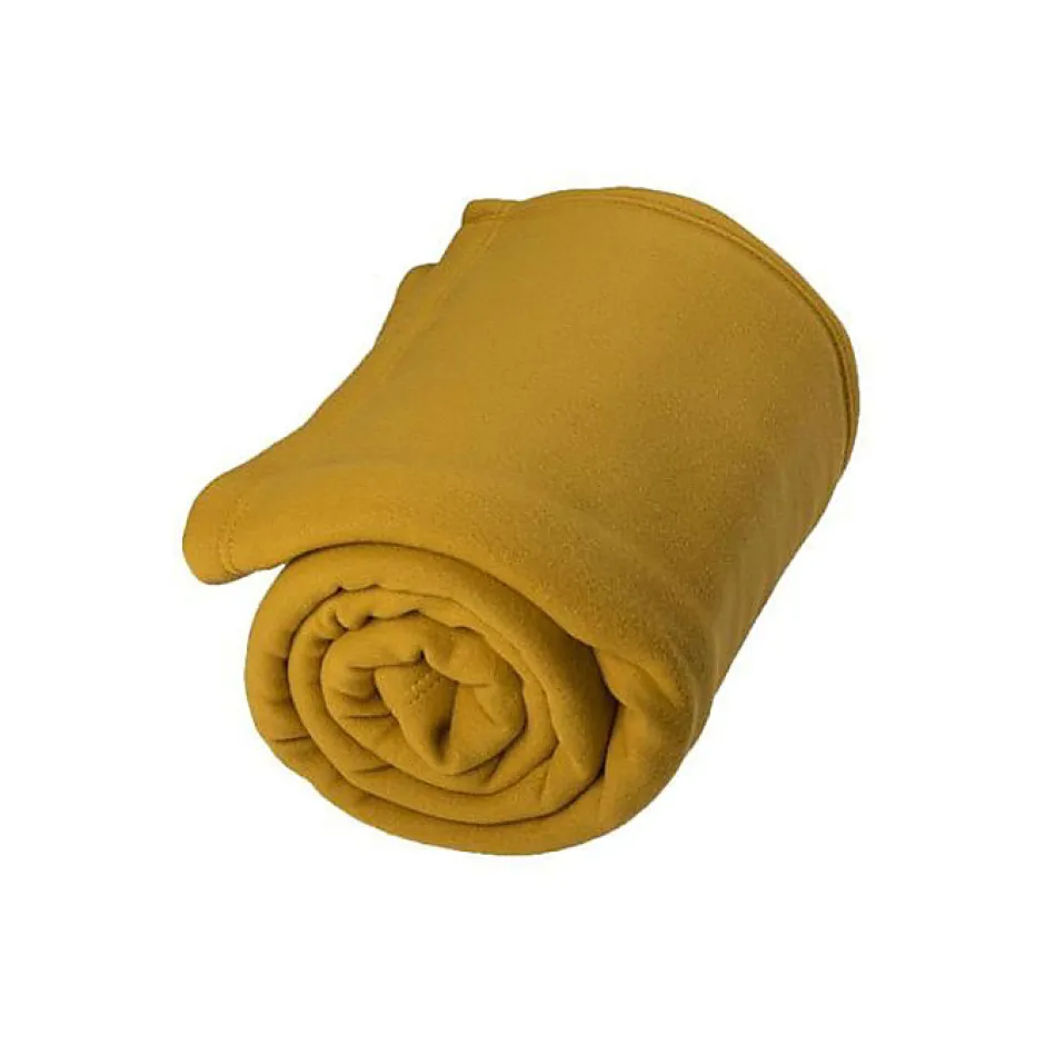 Toison d'Or Couverture polaire "Teddy Non feu - Norme NF EN ISO 12952" toutes dimensions - Teddy Miel - 180 x 240 cm