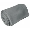 Toison d'Or Couverture polaire "Teddy Non feu - Norme NF EN ISO 12952" toutes dimensions - Teddy Acier - 240 x 260 cm