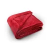 Linder Couverture polaire unie "PILONGA" (240x220 cm - Rouge) Clearance