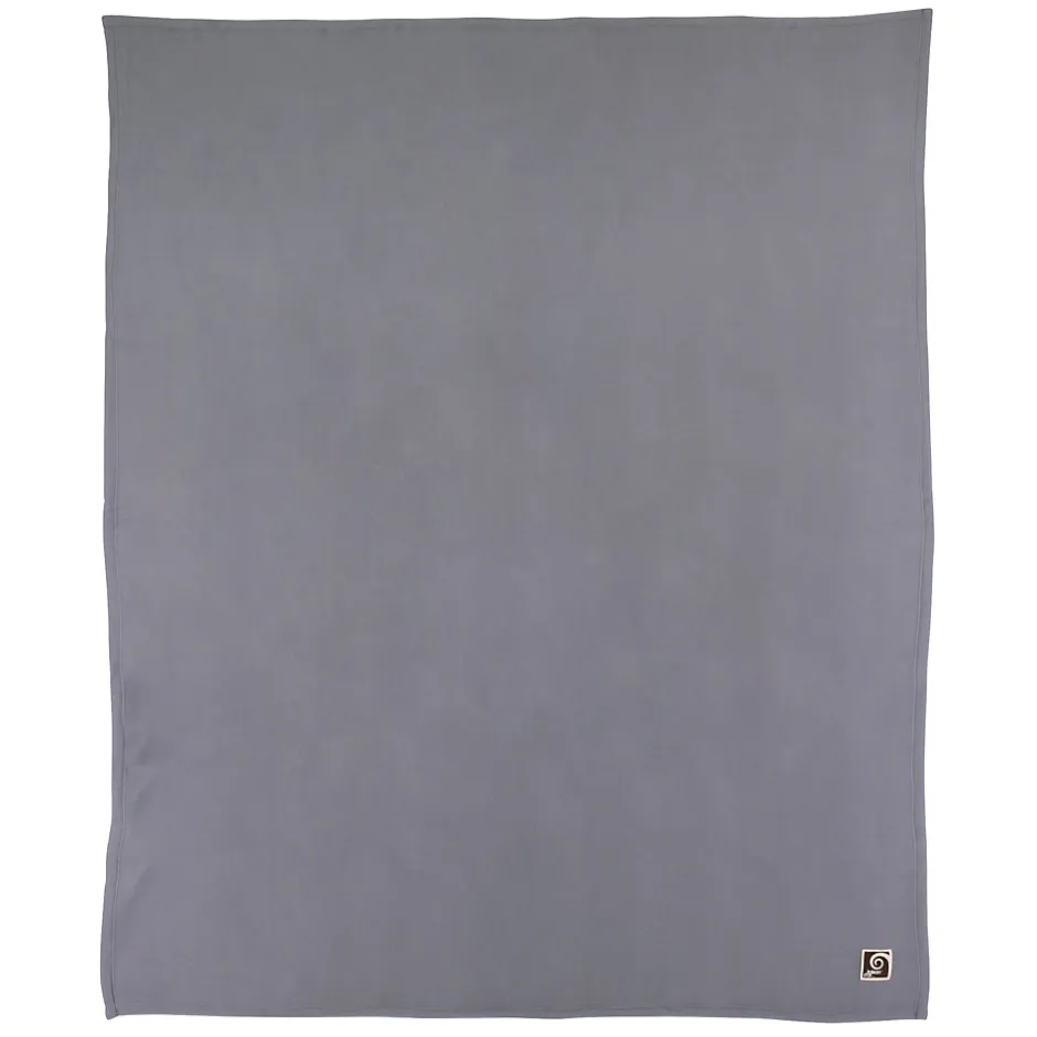 Linnea Couverture polaire 180x220 cm 100% Polyester 350g/m2 TEDDY Gris Acier