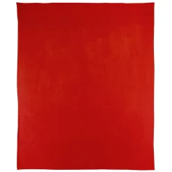 Linnea Couverture polaire 220x240 cm 100% Polyester 350g/m2 TEDDY Rouge Terracotta Discount