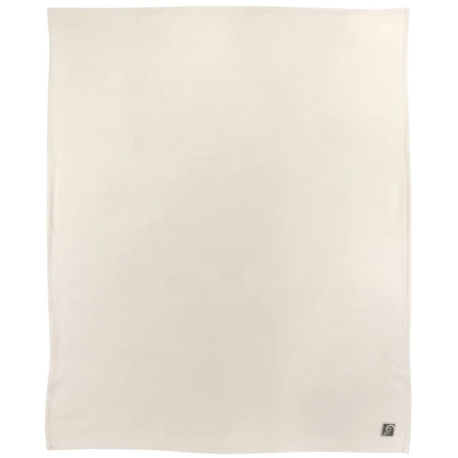 Linnea Couverture polaire 220x240 cm 100% Polyester 350g/m2 TEDDY Blanc Naturel