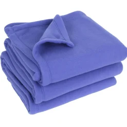 Linnea Couverture polaire 220x240 cm 100% Polyester 350g/m2 TEDDY violet Liberty