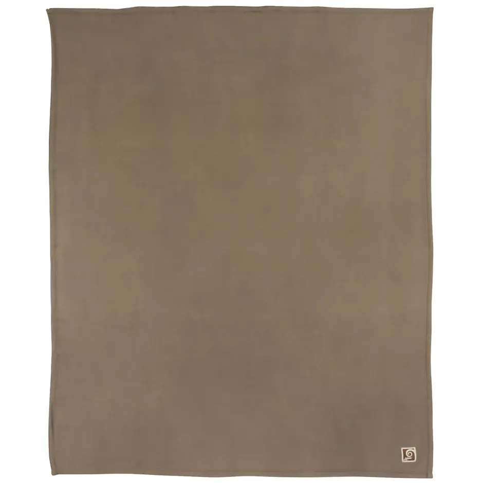 Linnea Couverture polaire 240x300 cm 100% Polyester 350g/m2 TEDDY Marron Taupe Best