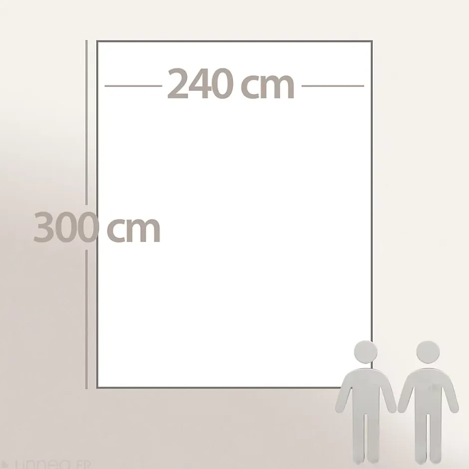 Linnea Couverture polaire 240x300 cm 100% Polyester 350g/m2 TEDDY Marron Taupe Best