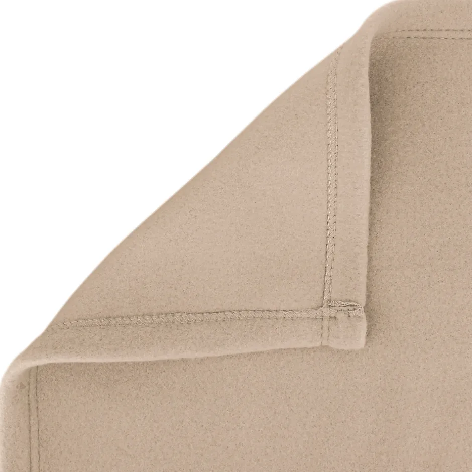 Linnea Couverture polaire 240x260 cm Isba Sable 100% Polyester 320g/m2 non-feu
