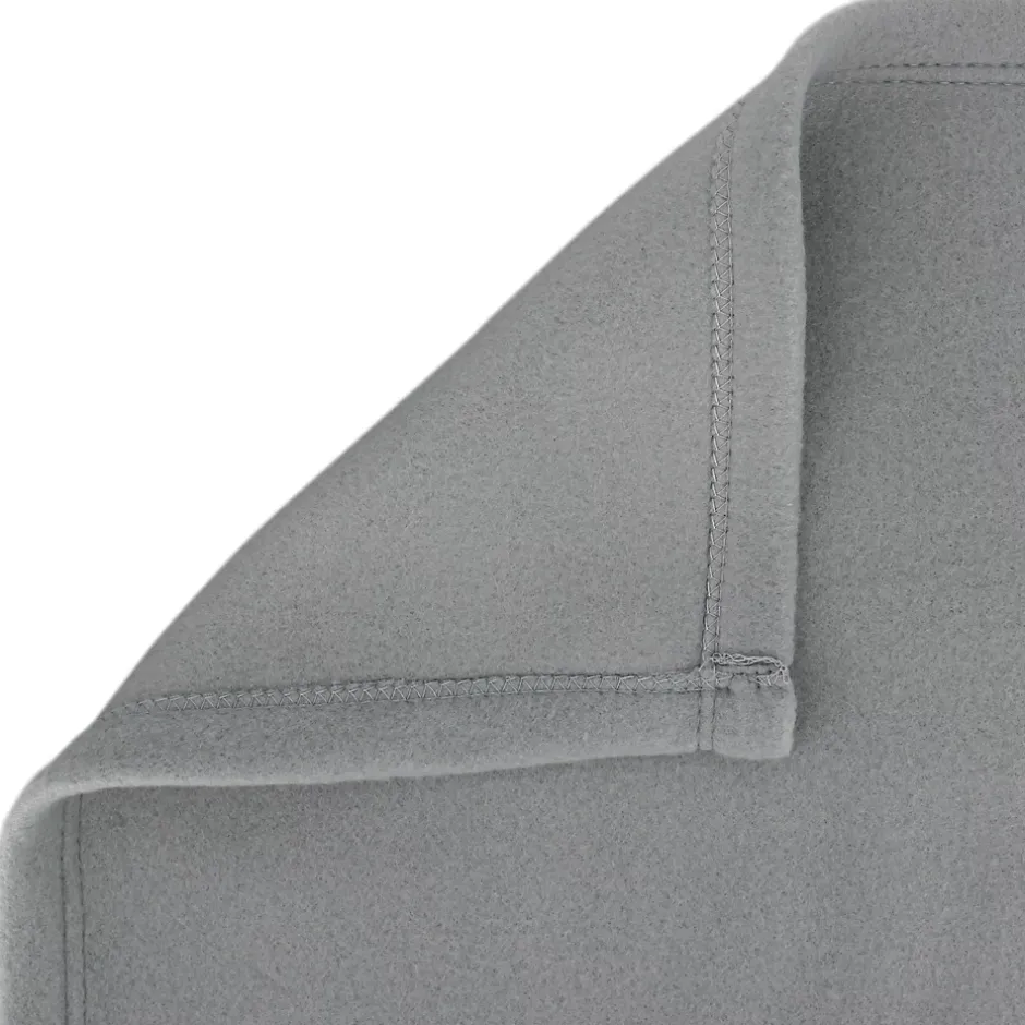 Linnea Couverture polaire 220x240 cm Isba gris Acier 100% Polyester 320g/m2 non-feu Hot