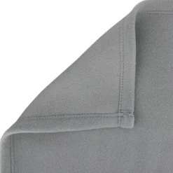 Linnea Couverture polaire 240x260 cm Isba gris Acier 100% Polyester 320g/m2 non-feu Outlet