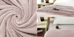 Tutumi COUVERTURE DIAMOND 200X220 PINK