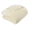 Couverture Unie en Micro Velours (240x220 cm - Ivoire) Online