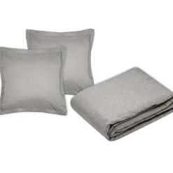 Lovely Casa Couvre lit boutis réversible 240x220 avec 2 taies CLEO